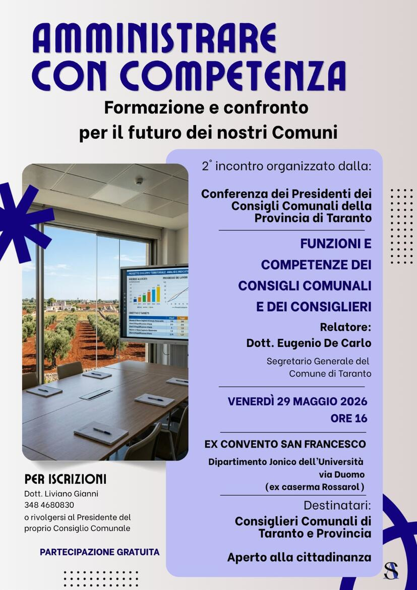 Immagine: 2.ndo incontro Conferenza dei Presidenti