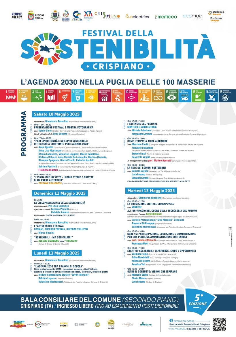 Immagine: FESTIVAL_SOSTENIBILITA_2025_70x100_PROGRAMMA_GENERALE