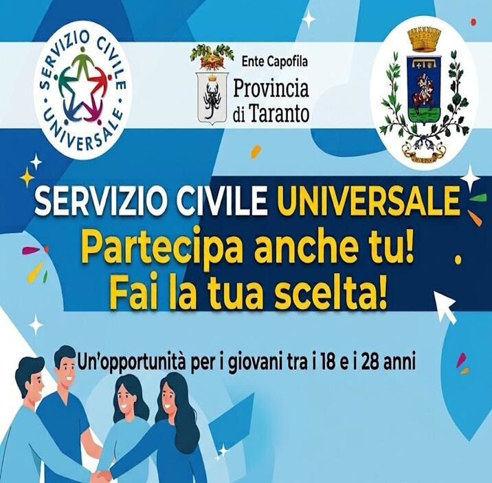 Locandina Servizio Civile Universale 2026