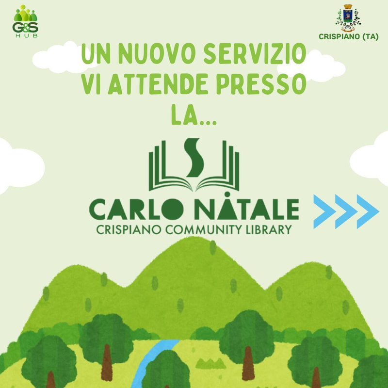 Immagine: Locandina G_S Hub Biblioteca C. Natale
