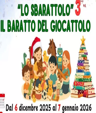 Immagine: Lo Sbarattolo” 3 “ Il Baratto del Giocattolo" - Eco – Estrazione Natalizia