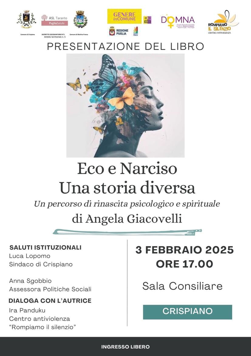 Immagine: Locandina presentazione Eco e Narciso